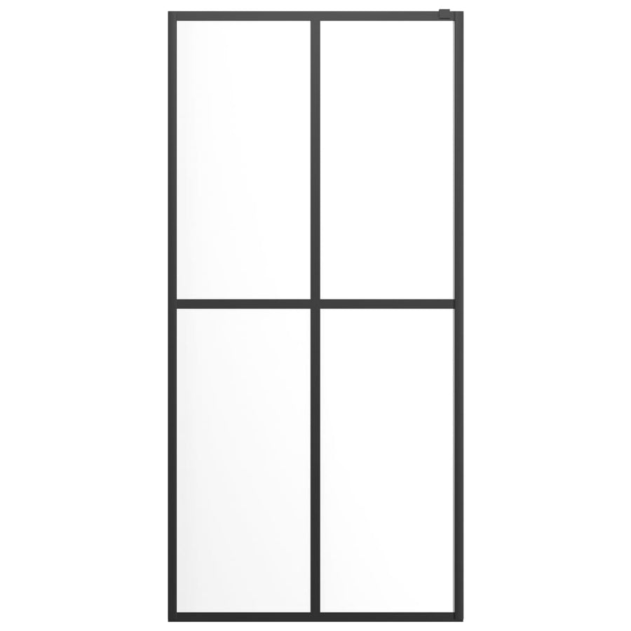 Inloopdouchewand Transparant Gehard Glas 100 x 195 cm Doorzichtig