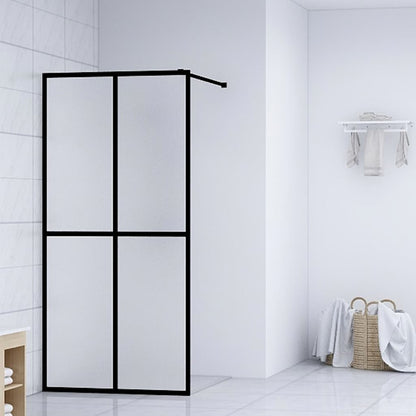 Inloopdouchewand Mat Gehard Glas 80 x 195 cm frosted white
