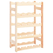 Wijnrek 20 flessen grenenhout 43x25x70 cm