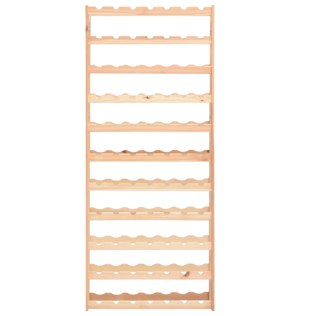 Wijnrek Voor Flessen Grenenhout 77 Naturel