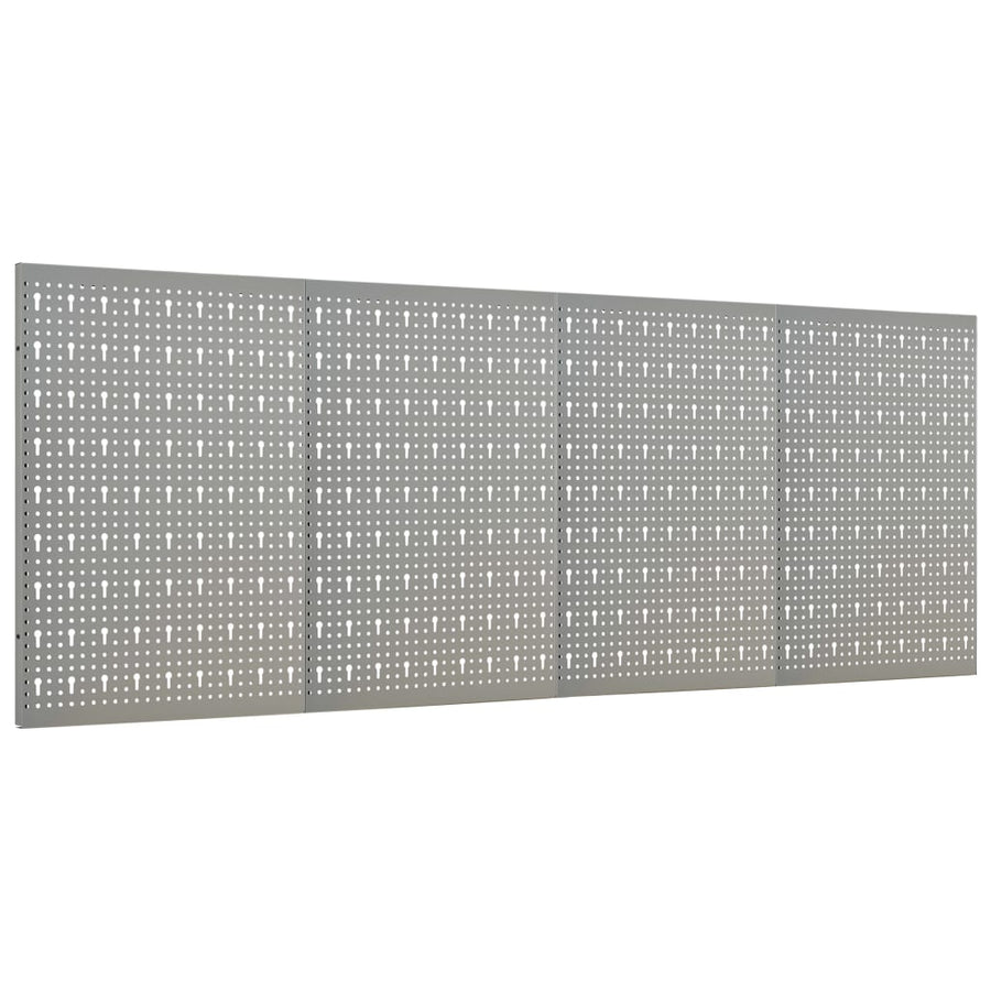 Gaatjespanelen Wandgemonteerd 0X58 Cm Staal 4