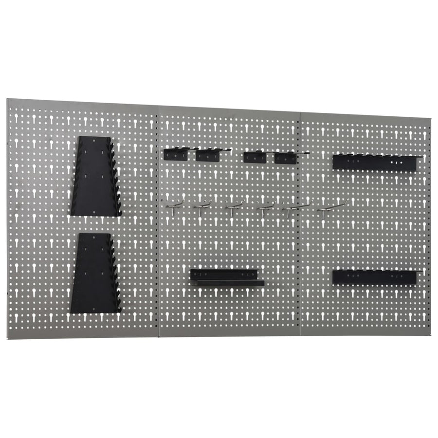 Gaatjespaneel Wandgemonteerd 40X58 Cm Staal 3
