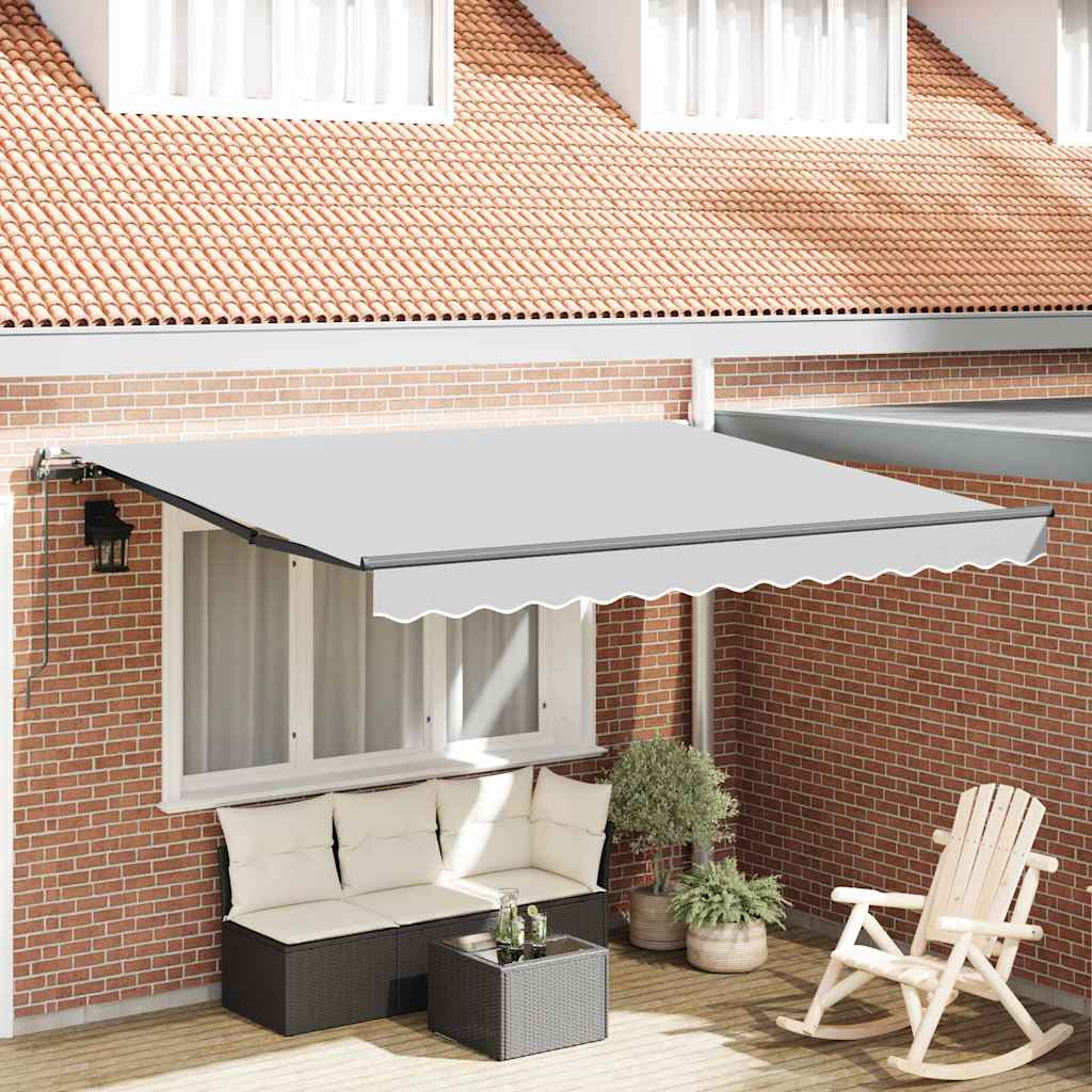 Zijde Frame Antraciet 3 x 2,5 m Metaal