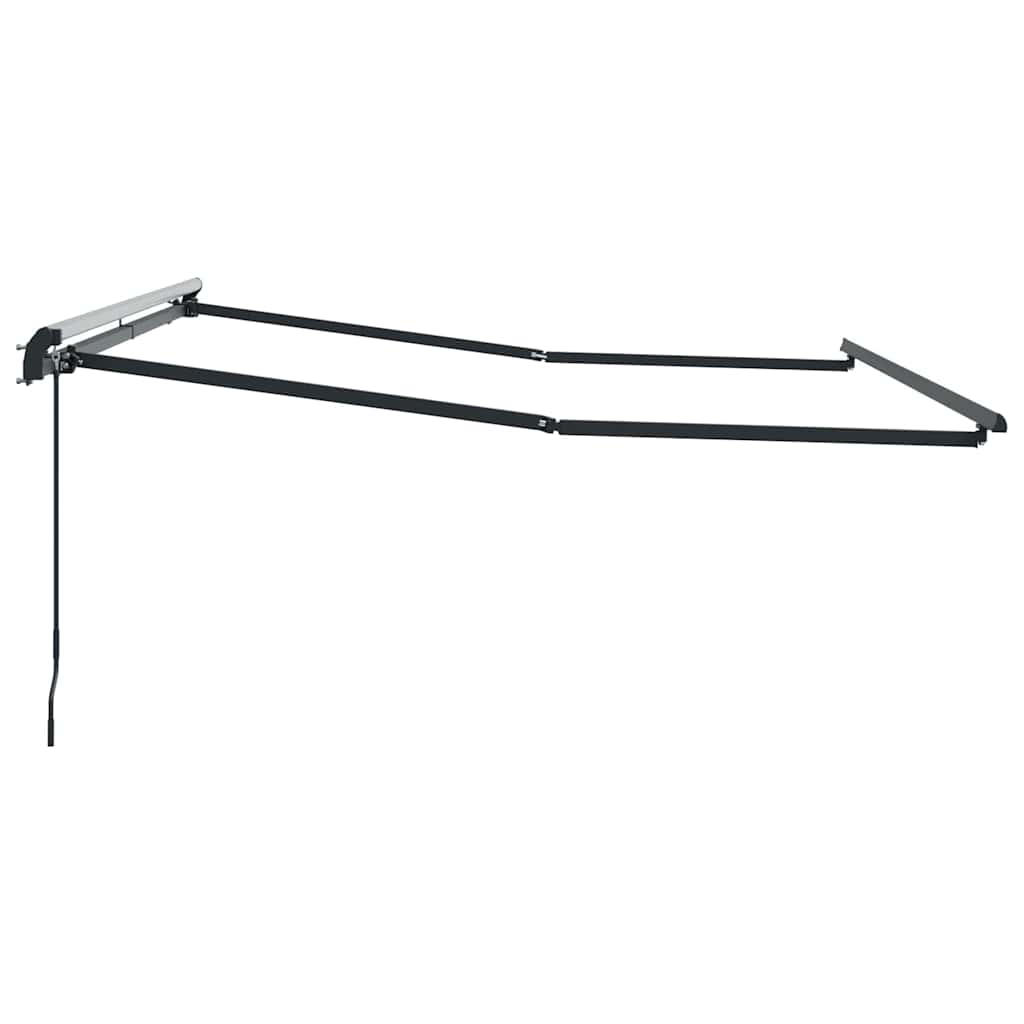 Zijde Frame Antraciet 3 x 2,5 m Metaal