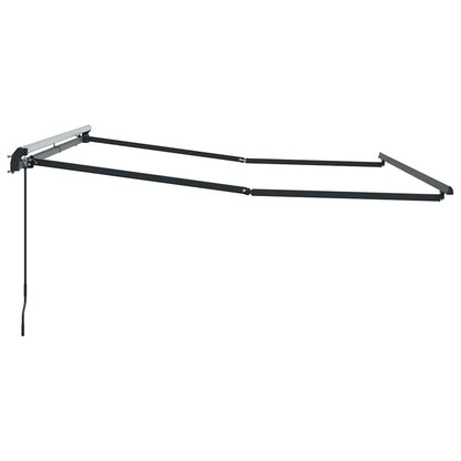Zijde Frame Antraciet 3 x 2,5 m Metaal