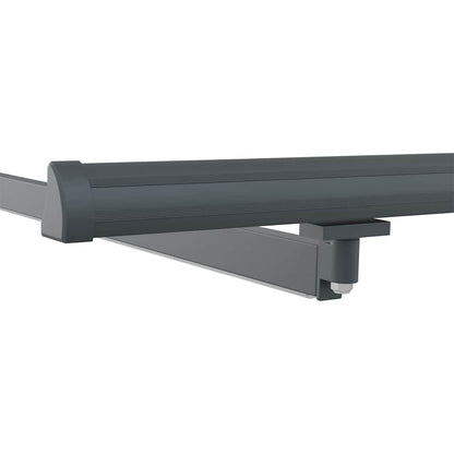 Markies met Handmatig Antraciet 3,5 x 2,5 m Metaal