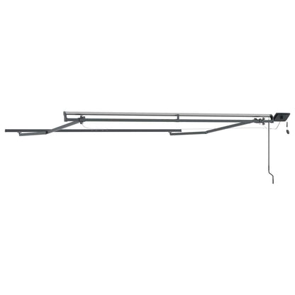 Markies met Handmatig Antraciet 3,5 x 2,5 m Metaal