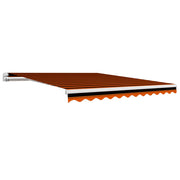 Luifeldoek 280x245 cm canvas oranje bruin