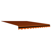 Luifeldoek 350x250 cm polyester oranje bruin