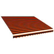 Luifeldoek 400x300 cm canvas oranje bruin