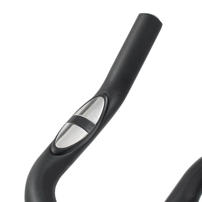 Hometrainer met hartslagsensoren en rood Wit