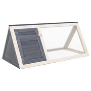 Rabbit hutch wood grey