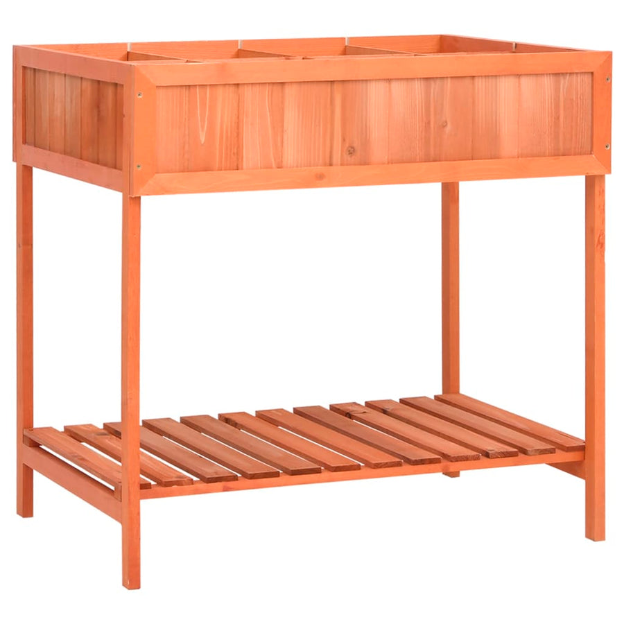 Kruidenplantenbak 80X60X80 Cm Massief Vurenhout