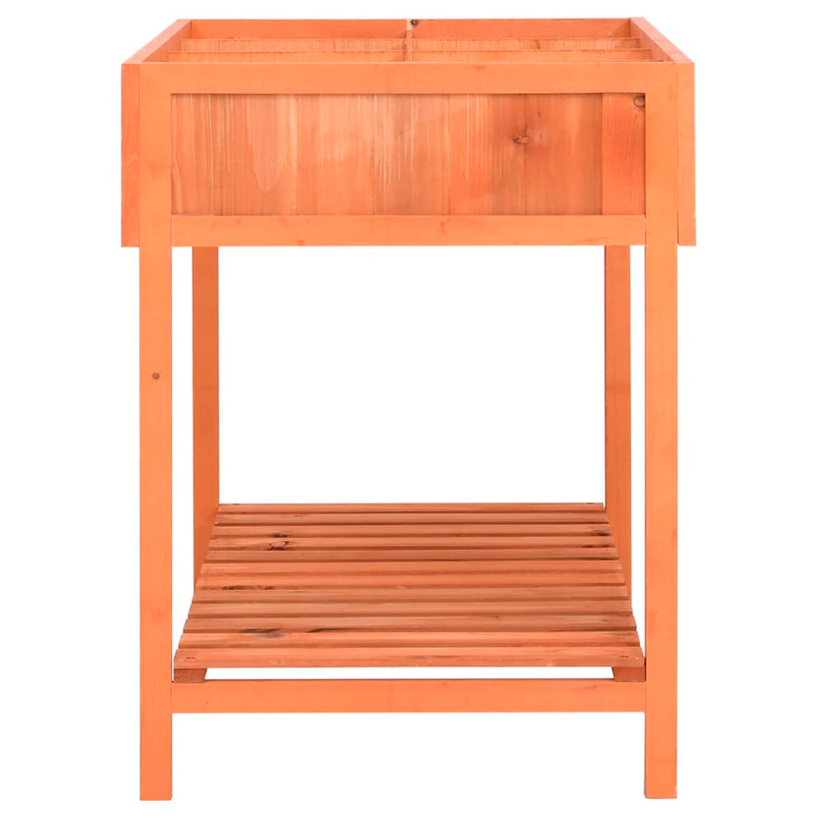 Kruidenplantenbak 80X60X80 Cm Massief Vurenhout