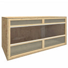 Terrarium 100x47x47 cm treated wood