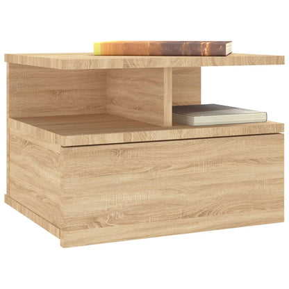 Nachtkastjes 2 st 40x31x27 cm bewerkt hout sonoma eikenkleurig 2 Sonoma eiken