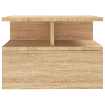 Nachtkastjes 2 st 40x31x27 cm bewerkt hout sonoma eikenkleurig 2 Sonoma eiken