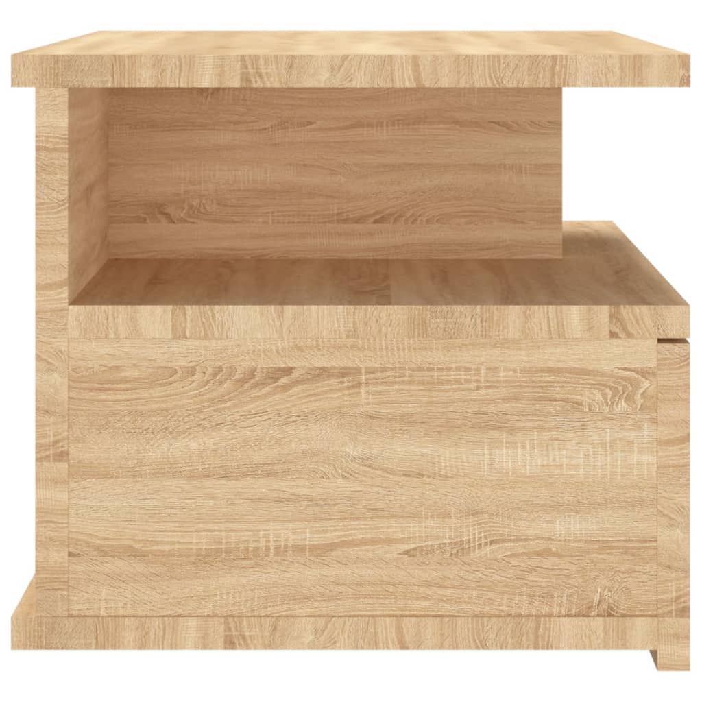 Nachtkastjes 2 st 40x31x27 cm bewerkt hout sonoma eikenkleurig 2 Sonoma eiken