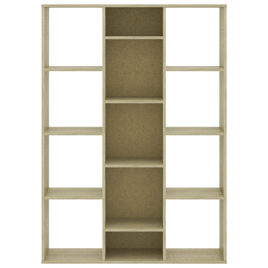 Kamerscherm/Boekenkast 00X24X40 Cm Bewerkt Hout Eikenkleurig Sonoma eiken