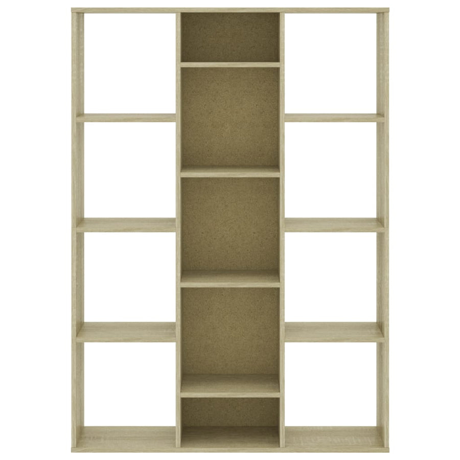 Kamerscherm/Boekenkast 00X24X40 Cm Bewerkt Hout Eikenkleurig Sonoma eiken