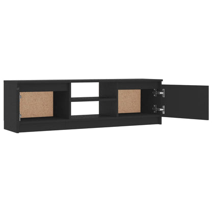 Tv-Meubel 120X30X35,5 Cm Bewerkt Hout Grijs
