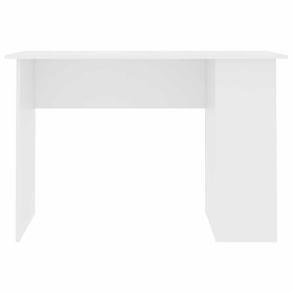 Bureau 110x60x73 cm bewerkt hout wit