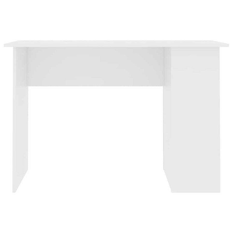 Bureau 110x60x73 cm bewerkt hout wit