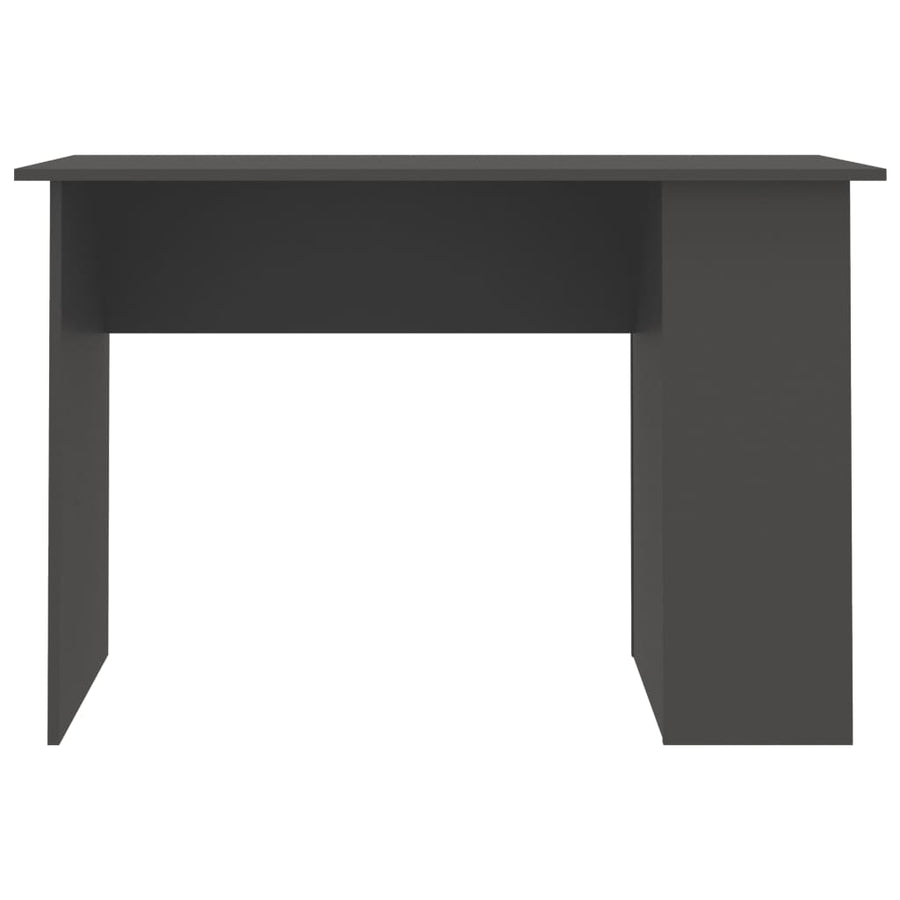 Bureau 110x60x73 cm bewerkt hout grijs