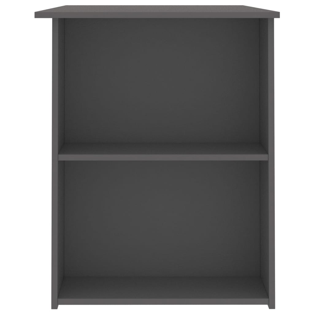 Bureau 110x60x73 cm bewerkt hout grijs