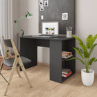 Bureau 110x60x73 cm bewerkt hout grijs