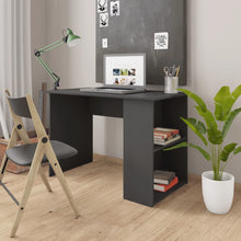 Bureau 110x60x73 cm bewerkt hout grijs