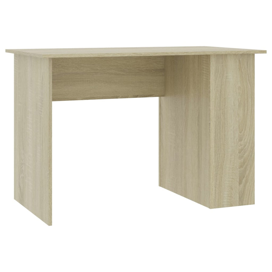 Bureau 110X60X73 Cm Bewerkt Hout Kleurig Sonoma eiken