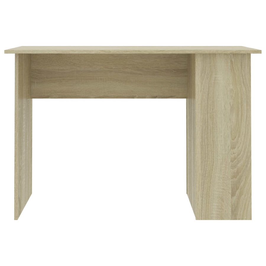 Bureau 110X60X73 Cm Bewerkt Hout Kleurig Sonoma eiken