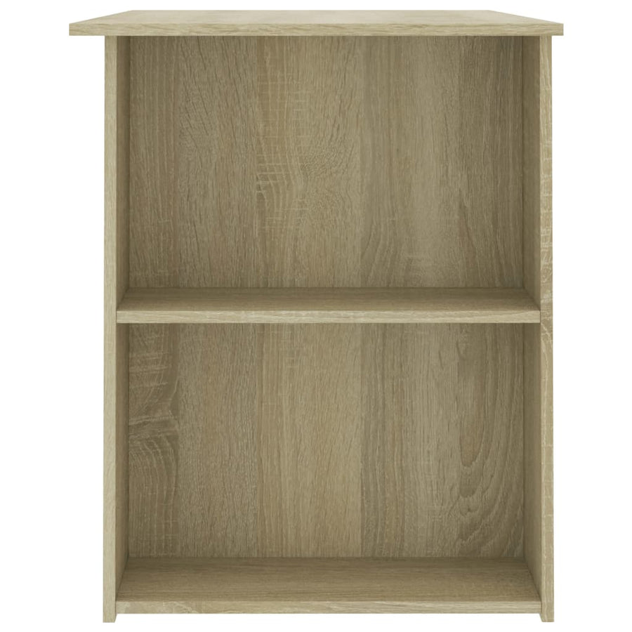 Bureau 110X60X73 Cm Bewerkt Hout Kleurig Sonoma eiken
