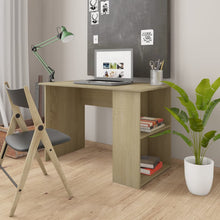 Bureau 110X60X73 Cm Bewerkt Hout Kleurig Sonoma eiken