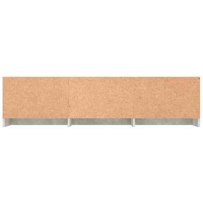 Tv-Meubel 40X40X35,5 Cm Bewerkt Hout Betongrijs