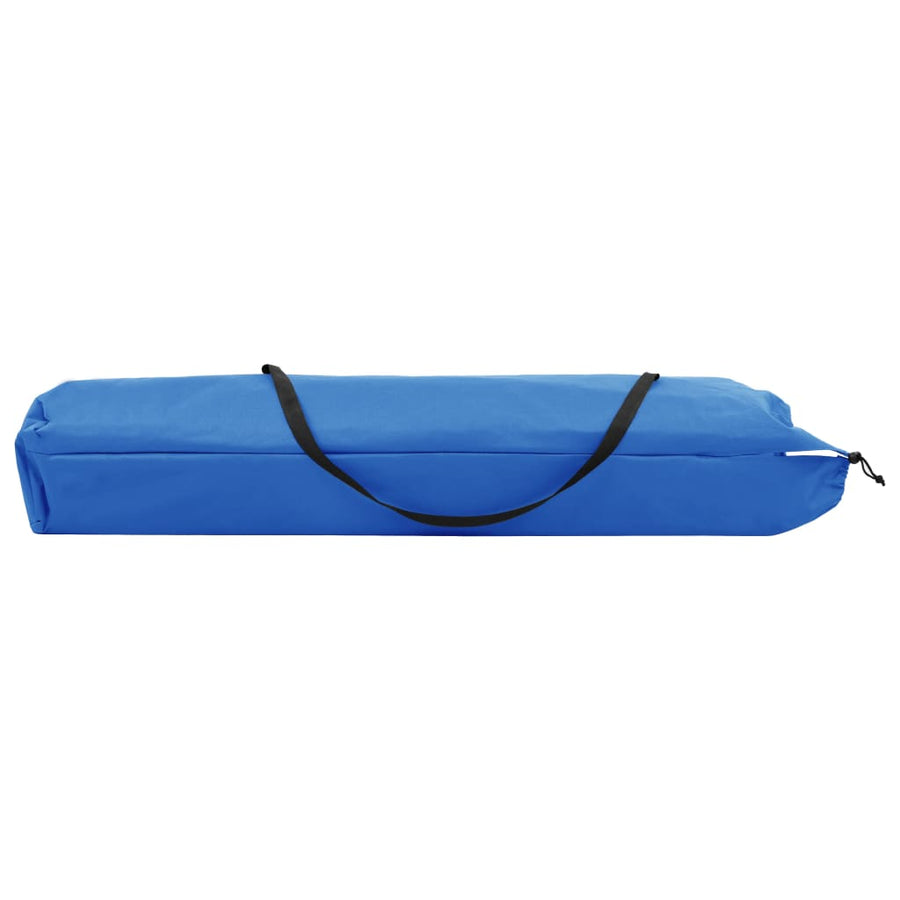 Ligbed 2-Persoons Inklapbaar Staal Blauw Marineblauw