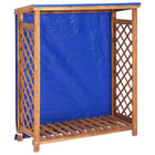 Brandhoutopslag 105x38x118 cm massief acaciahout