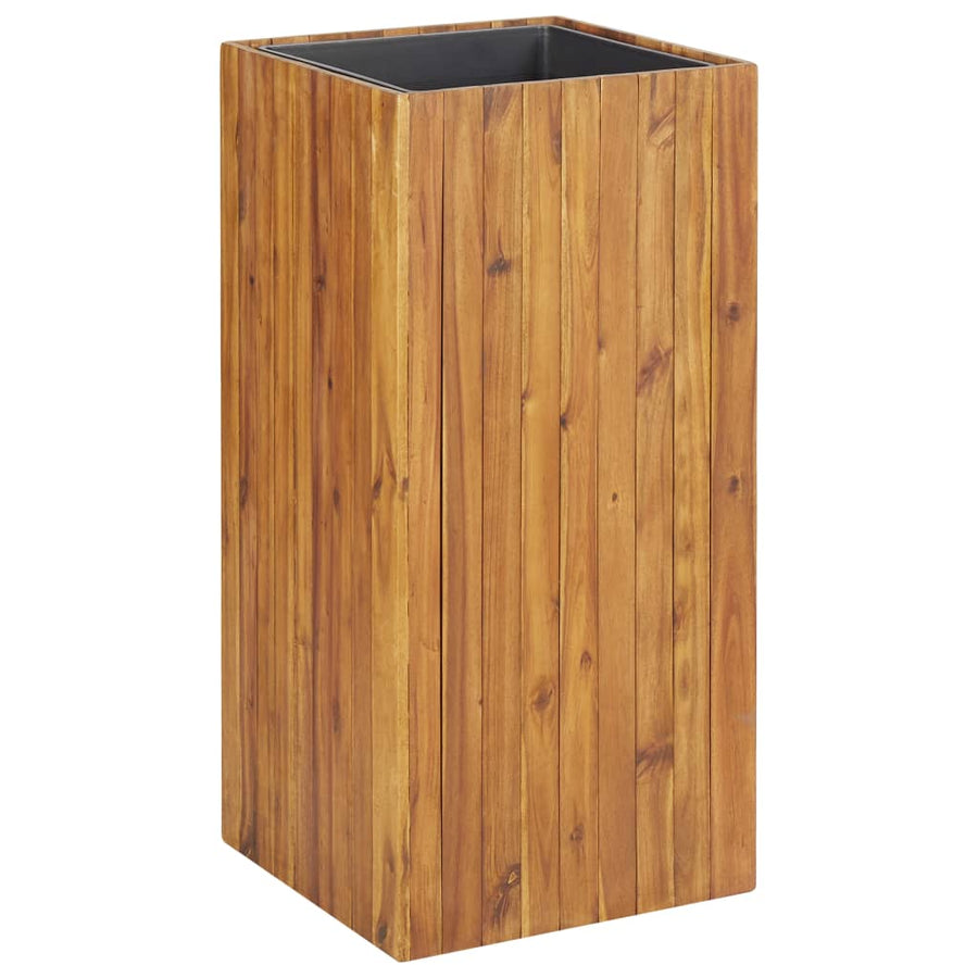 Plantenbak verhoogd 43,5x43,5x90 cm massief acaciahout