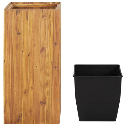 Plantenbak verhoogd 43,5x43,5x90 cm massief acaciahout