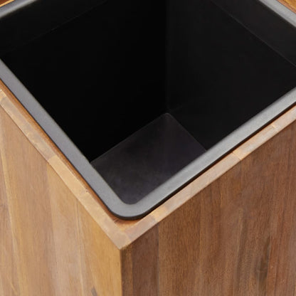 Plantenbak verhoogd 43,5x43,5x90 cm massief acaciahout