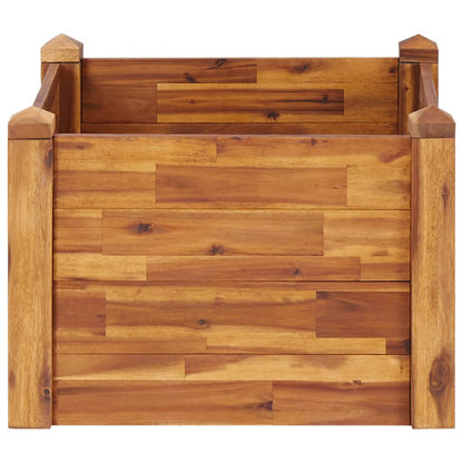 Plantenbak verhoogd 60x60x44 cm massief acaciahout