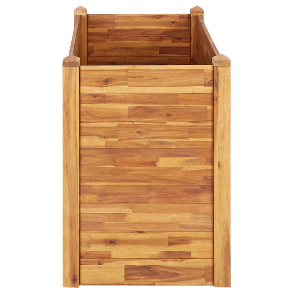 Plantenbak Verhoogd Massief Acaciahout 110 x 60 x 84 cm