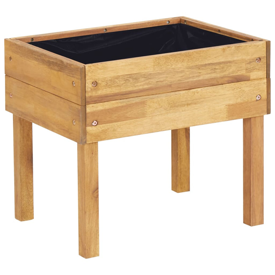 Plantenbak Verhoogd Massief Acaciahout 50 x 40 x 45 cm