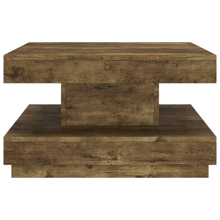 Salontafel 60X60X35 Cm Mdf Donkerbruin