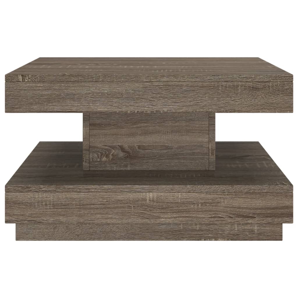 Salontafel 60X60X35 Cm Mdf Grijs