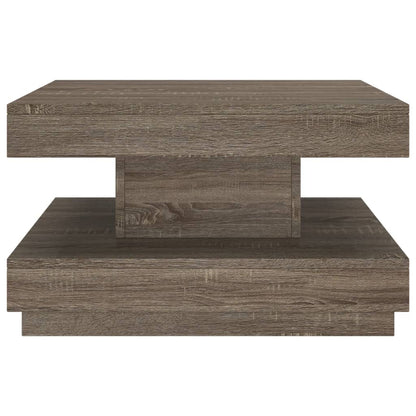 Salontafel 60X60X35 Cm Mdf Grijs
