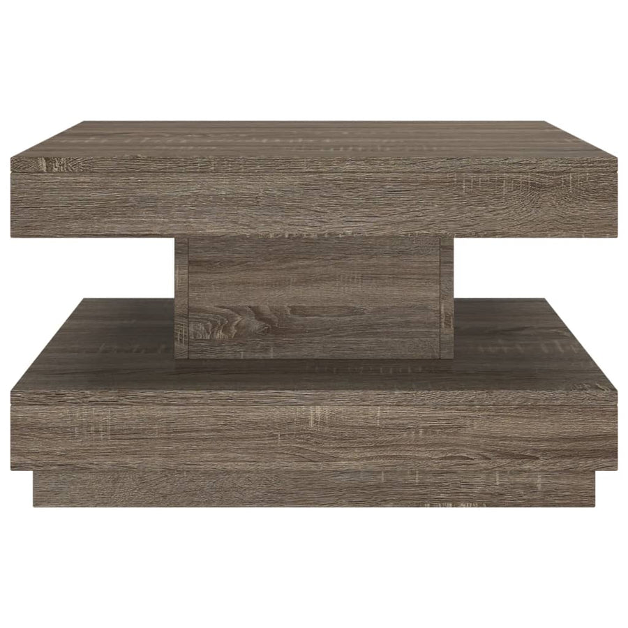 Salontafel 60X60X35 Cm Mdf Grijs