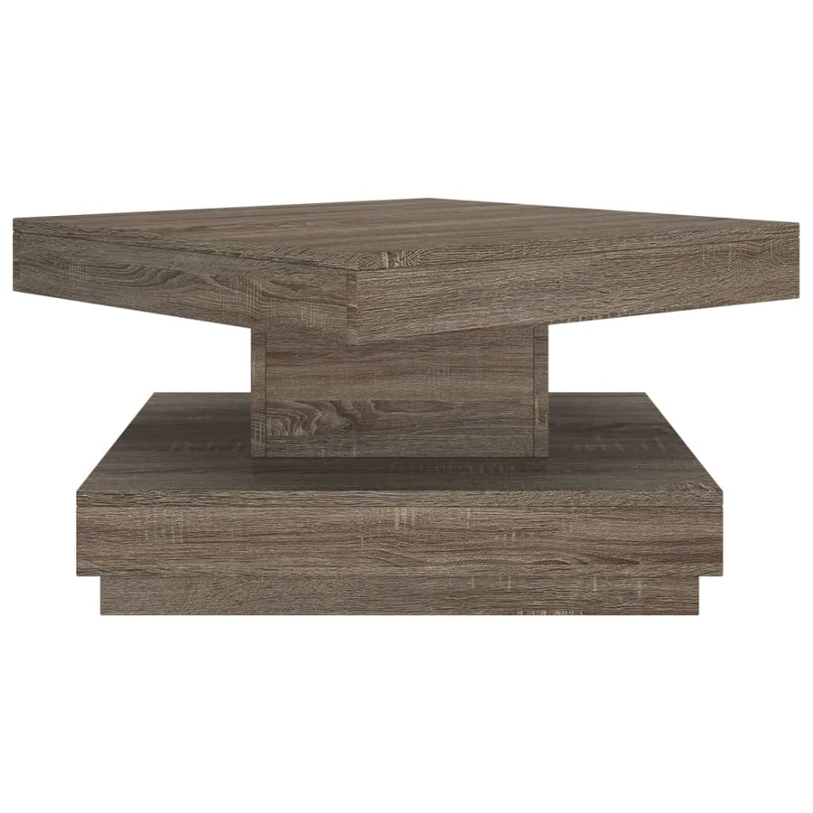 Salontafel 60X60X35 Cm Mdf Grijs