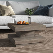 Coffee table 60x60x35 cm MDF grey